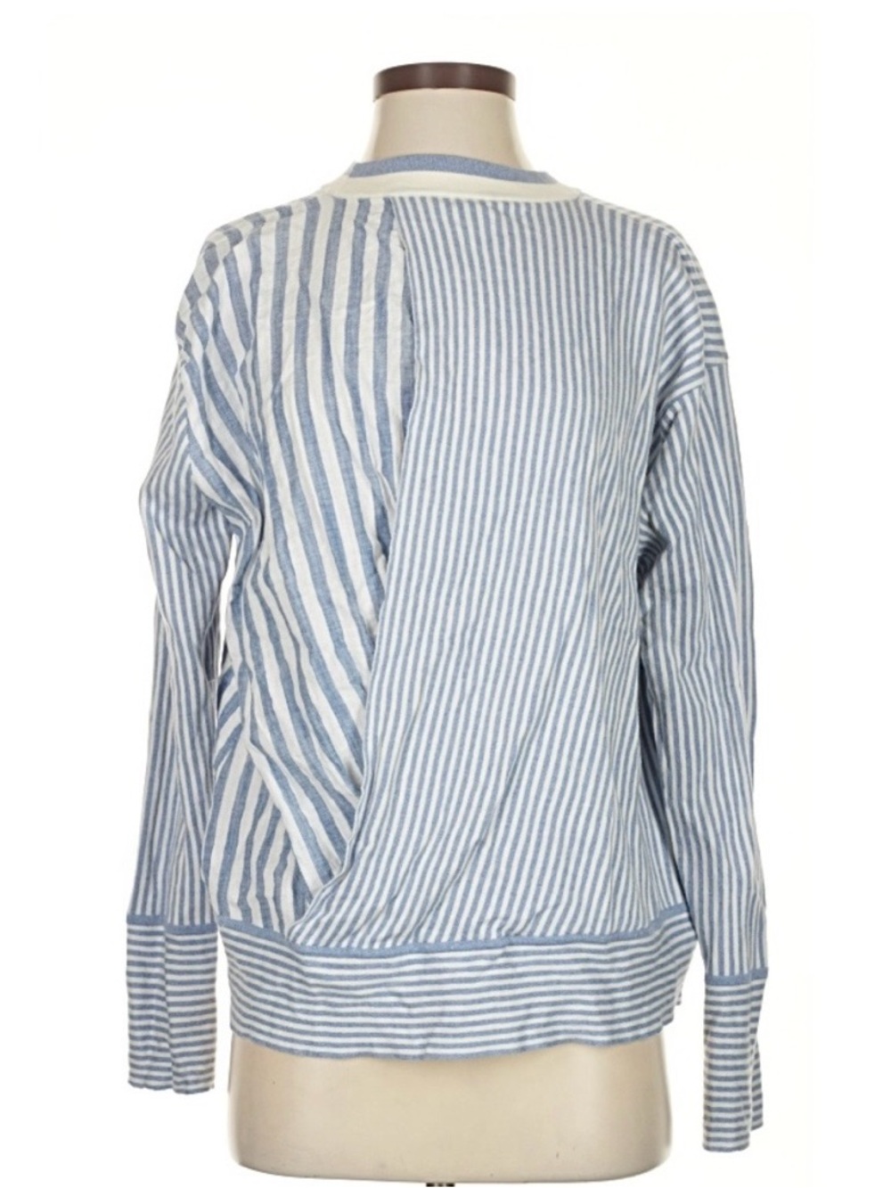 Thakoon small Blue and White Lightweight Pullover